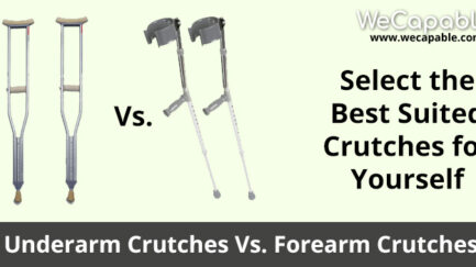 banner image for underarm crutches vs. forearm crutches