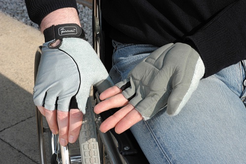 wheelchair accessories: hand gloves