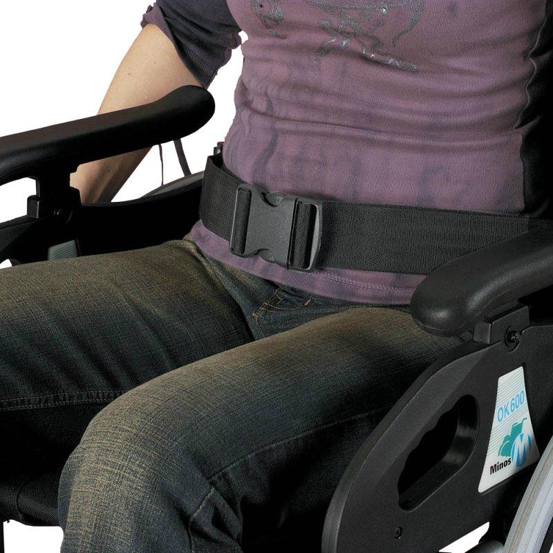 wheelchair safety belt