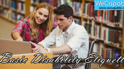 basic disability etiquette banner image