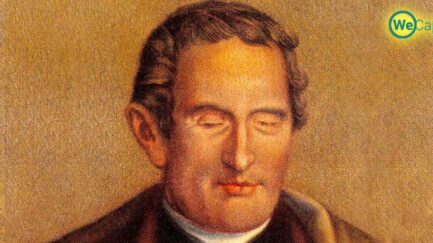 A portrit of Louis Braille: famous disabled person
