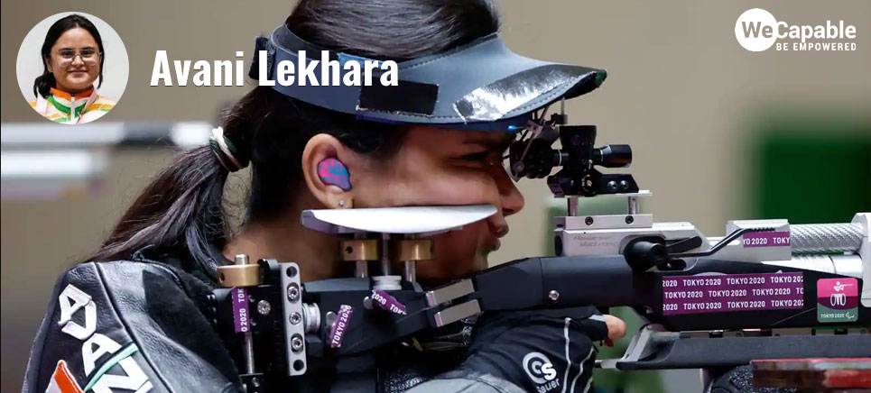 avani lekhara: first Indian woman to win Gold Medal at the Paralympics