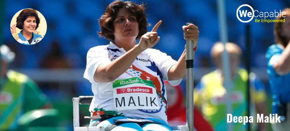 deepa malik is a famous indian paralympian