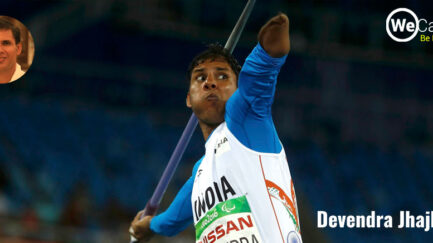 devendra jhajharia is a famous indian paralympian