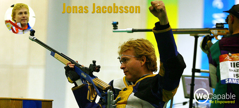 jonas jacobson is the best paralympic shooter