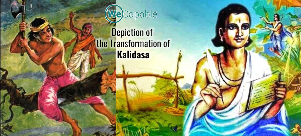 depiction of kalidasa: disabled people in indian mythology