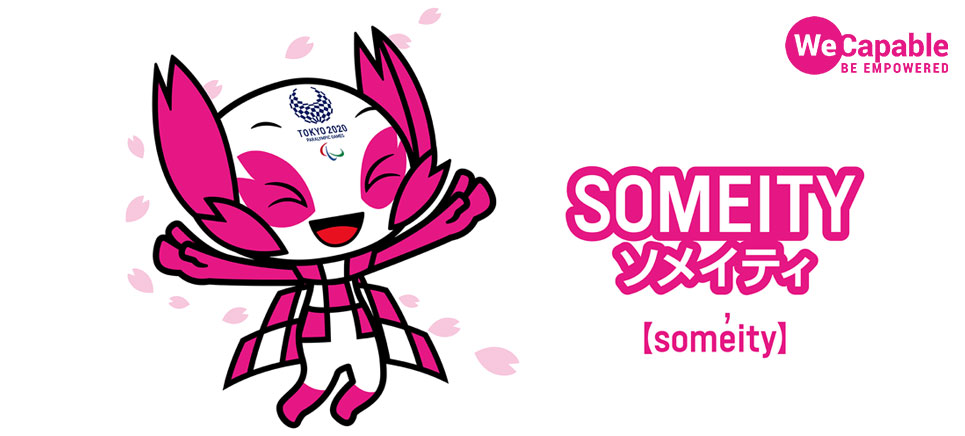 someity - mascot of Tokyo 2020 Summer Paralympic Games