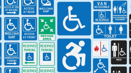 usage of wheelchair symbol