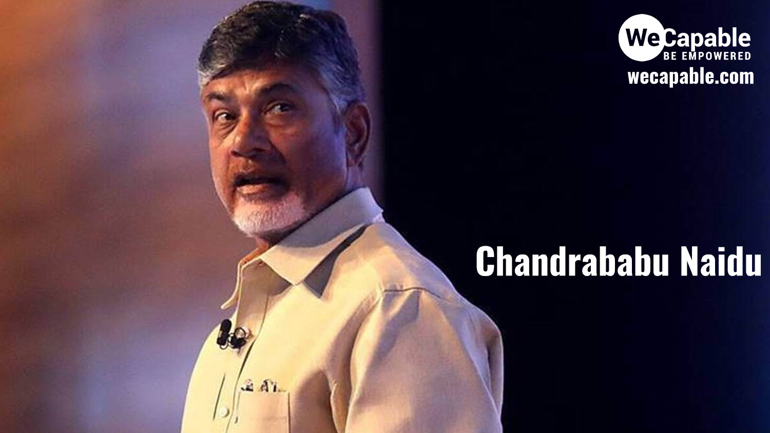 photograph of chandrababu naidu