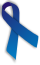 blue awareness ribbon