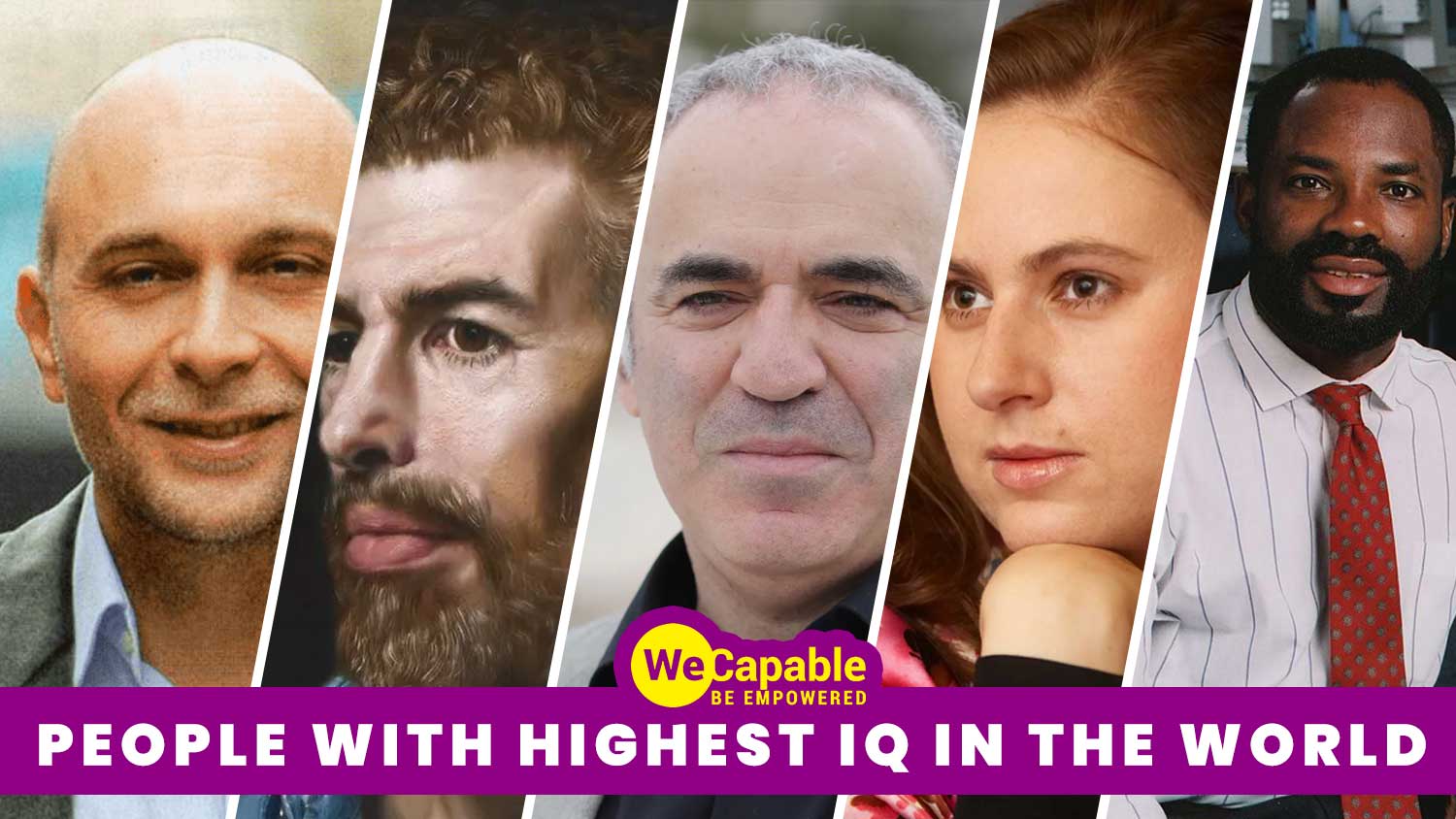 photos of people with highest iq in the world