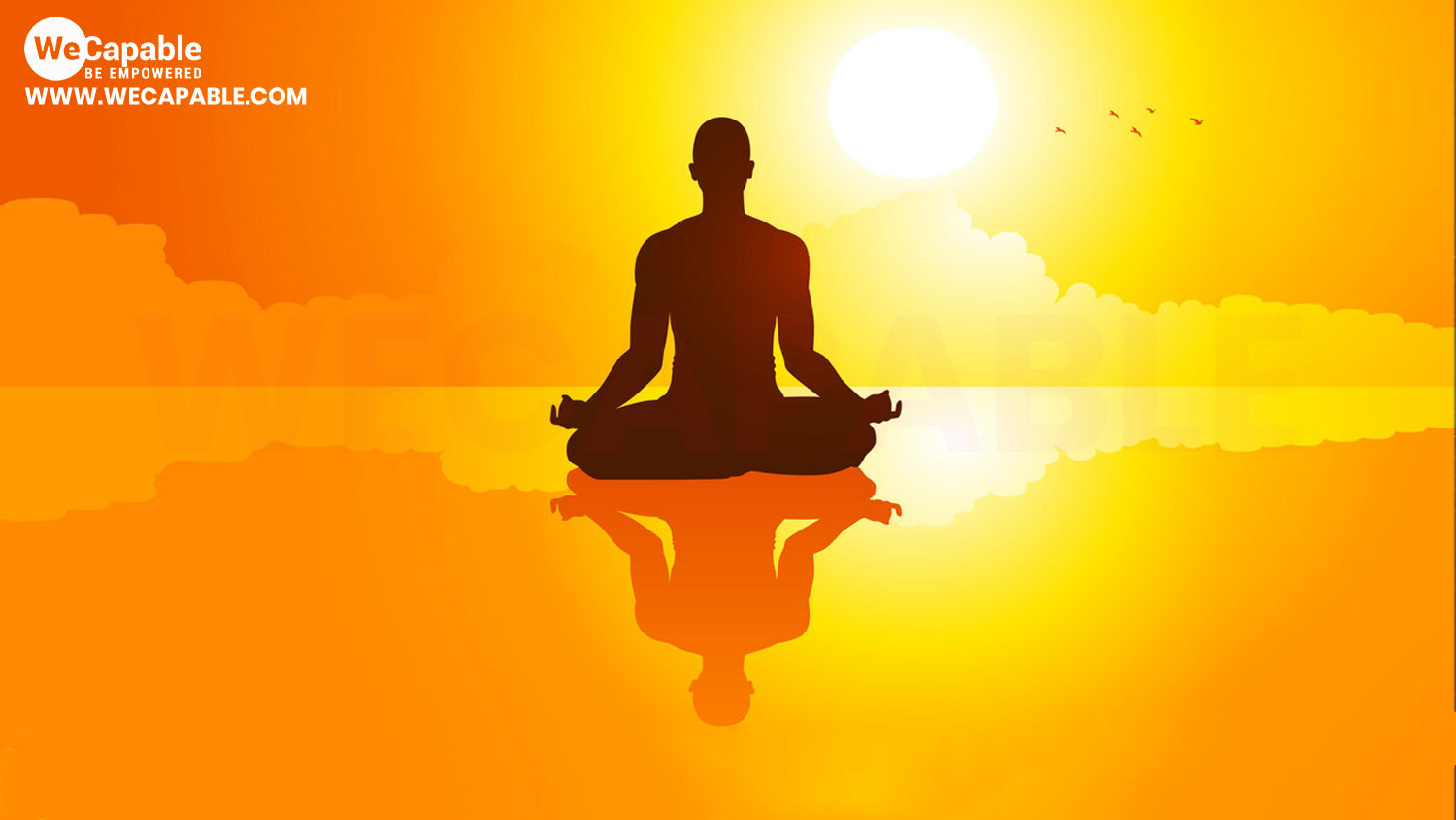 a vector image of meditation meaning and benefits