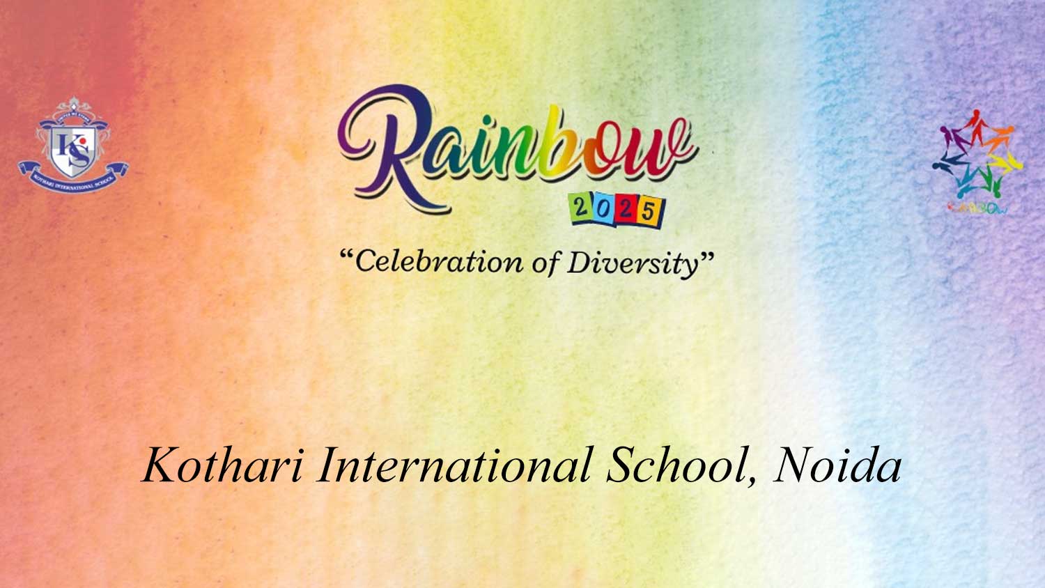 Rainbow 2025 organized by Kothari International School, Noida